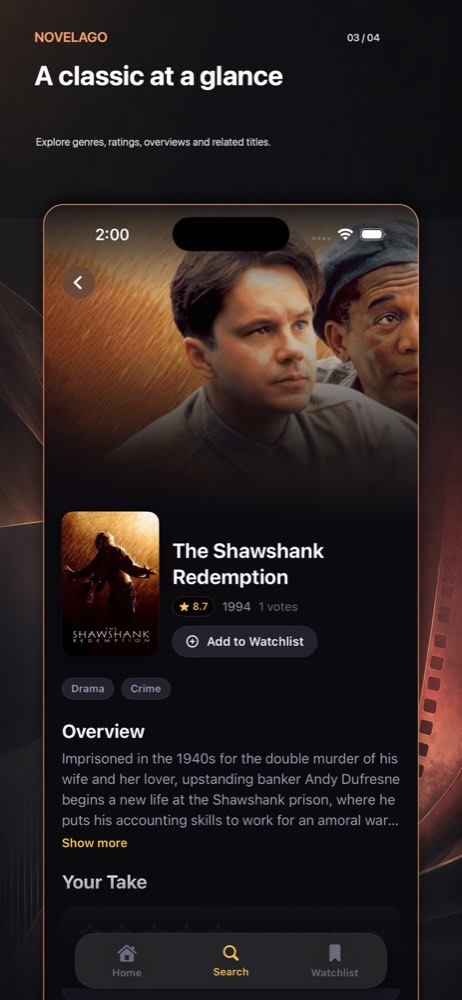 NovelaGo title details