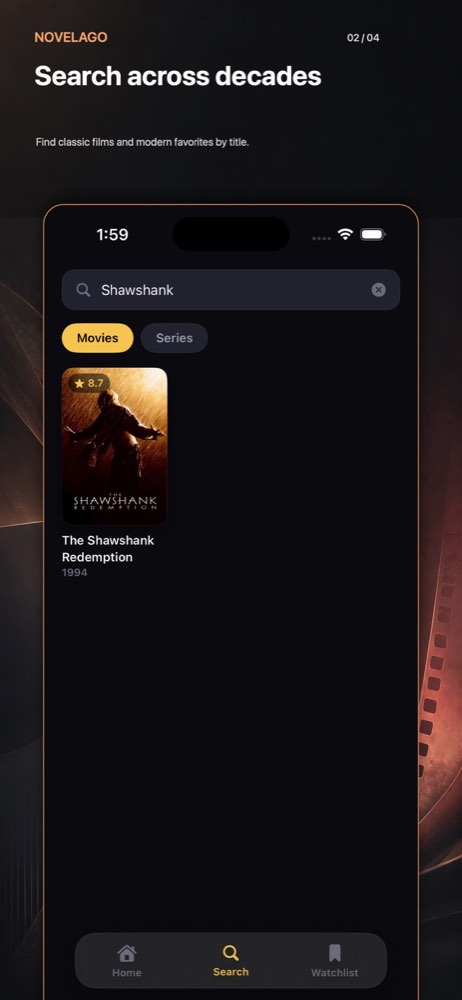 NovelaGo title search